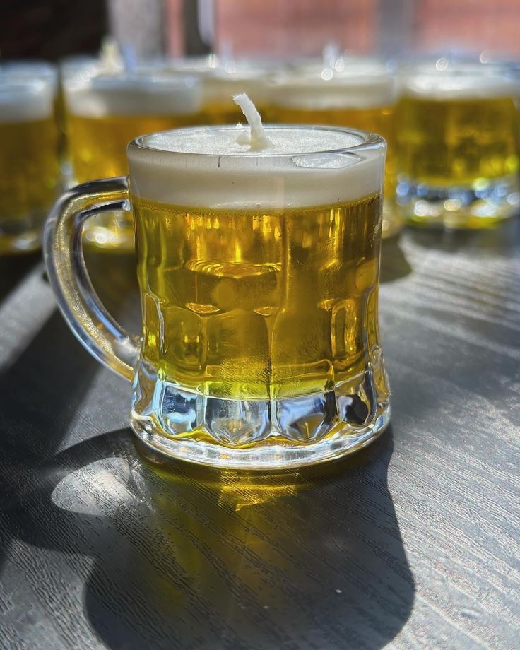 Beer Jar Candle