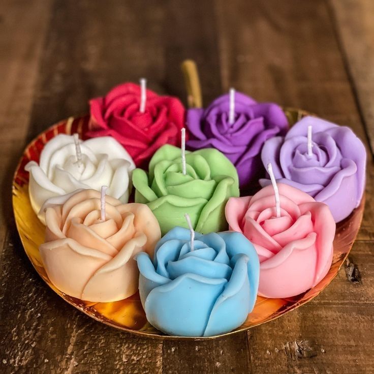 Flower Basket Candle