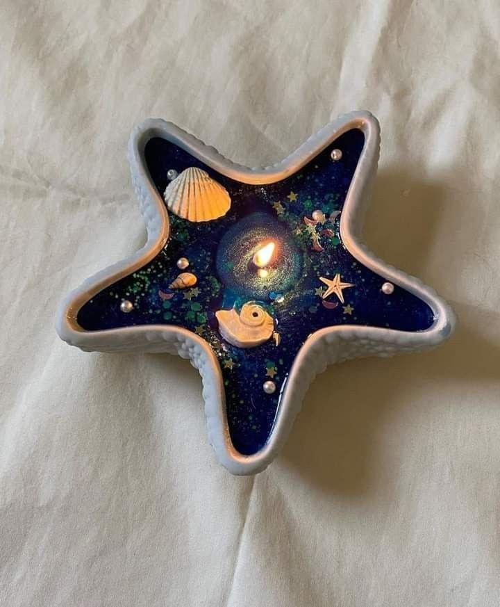 Star Trinkle Candle